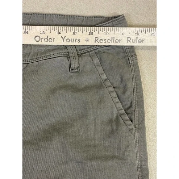 DU/ER Pants Adult 40/29 Khaki Slim Live Lite Joggers In Civilian Preppy‎ Mens